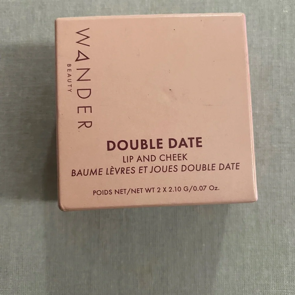 Wander Beauty Honeymoon/Swipe Lip & Cheek Balm Duo Double Date NEW Glass Skin